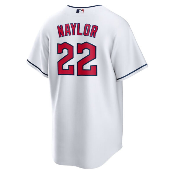 Josh Naylor 22 Cleveland Guardians Home Men Jersey - White
