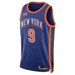RJ Barrett New York Knicks  Unisex 2023/24 Swingman Jersey - Blue - City Edition