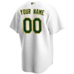 Oakland Athletics  Home Replica Custom Jersey - White