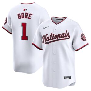 MacKenzie Gore Washington Nationals  Home Limited Player Jersey - White