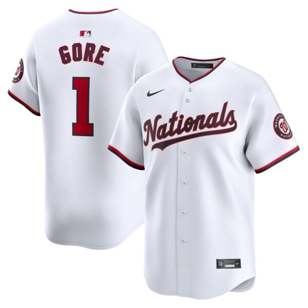MacKenzie Gore Washington Nationals  Home Limited Player Jersey - White
