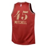 Donovan Mitchell Cleveland Cavaliers  Youth  Swingman Replica Jersey - City Edition - Wine