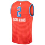 Shai Gilgeous-Alexander Oklahoma City Thunder Fanatics Youth Fast Break Player Jersey - Statement Edition - Orange