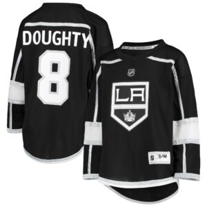 Drew Doughty Los Angeles Kings Youth Home Replica Player Jersey - Black