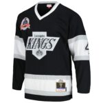 Rob Blake Los Angeles Kings Mitchell & Ness  1992/93 Blue Line Player Jersey - Black
