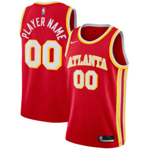 Atlanta Hawks  2020/21 Swingman Custom Jersey - Icon Edition - Red