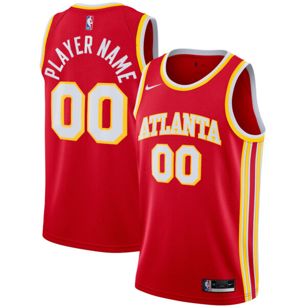 Atlanta Hawks  2020/21 Swingman Custom Jersey - Icon Edition - Red