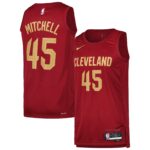 Donovan Mitchell Cleveland Cavaliers  Swingman Player Jersey - Icon Edition - Wine