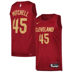 Donovan Mitchell Cleveland Cavaliers  Swingman Player Jersey - Icon Edition - Wine