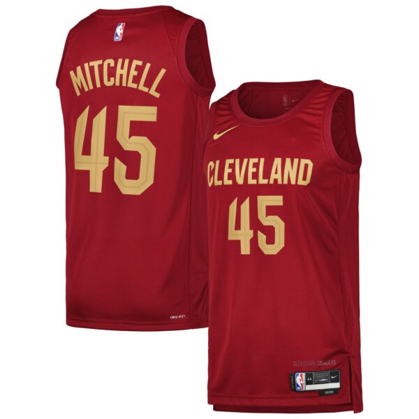 Donovan Mitchell Cleveland Cavaliers  Swingman Player Jersey - Icon Edition - Wine