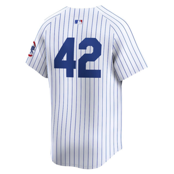Chicago Cubs 2024 Jackie Robinson Day Home Men Limited Jersey - White