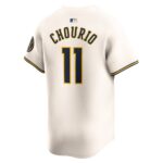 Jackson Chourio Milwaukee Brewers  Home Limited Player Jersey - Cream