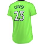Jarrett Culver Minnesota Timberwolves Fanatics Women's Fast Break Replica Jersey Green - Statement Edition