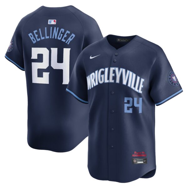 Cody Bellinger Chicago Cubs  City Connect Limited Player Jersey - Navy