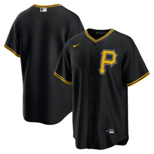 Pittsburgh Pirates  Alternate Replica Team Jersey - Black