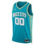 Charlotte Hornets 2023/24 City Edition Swingman Custom Jersey - Teal