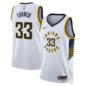 Myles Turner 33 Indiana Pacers Unisex Swingman Jersey - Association Edition - White