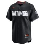 Adley Rutschman Baltimore Orioles  City Connect Limited Player Jersey - Black