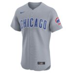 Chicago Cubs  Road 2024 Jackie Robinson Day Elite Jersey - Gray