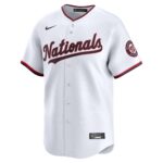 Washington Nationals  #1 Dad Home Limited Jersey - White