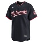 Washington Nationals   Alternate Limited Custom Jerseyu00c2u00a0u00e2u20acu201c Navy