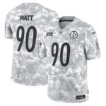 T.J. Watt Pittsburgh Steelers 2024 Salute to Service Limited Jersey - Arctic Camo