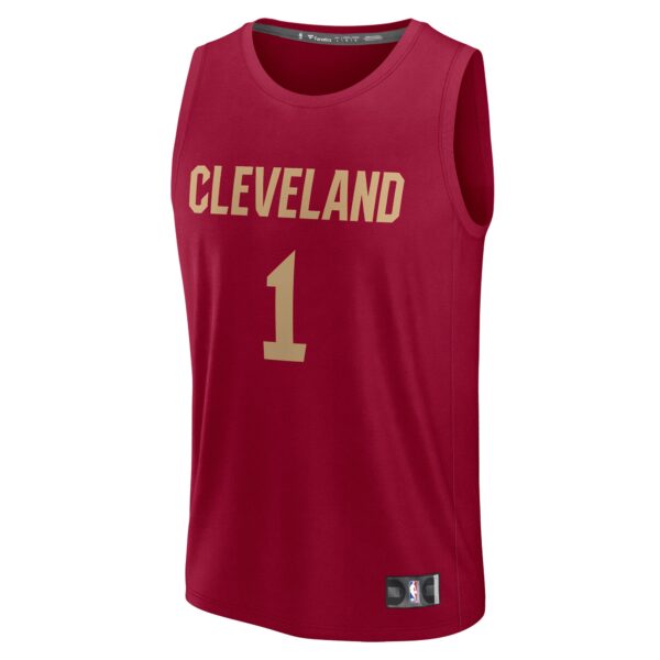 Max Strus Cleveland Cavaliers Fanatics Fast Break Player Jersey - Icon Edition - Wine