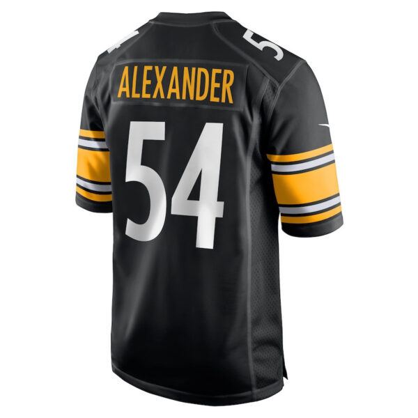 Kwon Alexander 54 Pittsburgh Steelers Men Game Jersey - Black