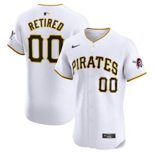 Pittsburgh Pirates  Home Elite Pick-A-Player Retired Roster Jersey - White