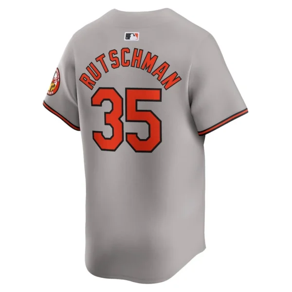 Adley Rutschman 35 Baltimore Orioles Road Limited Men Jersey - Gray