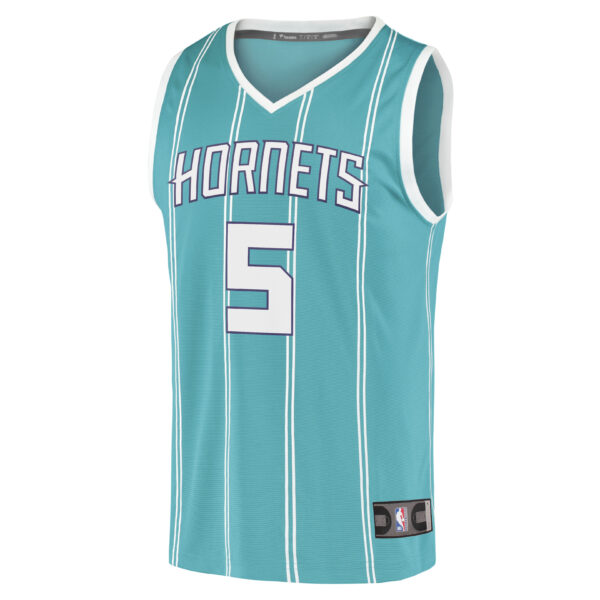 Mark Williams Charlotte Hornets Fanatics Fast Break Replica Player Jersey - Icon Edition - Teal