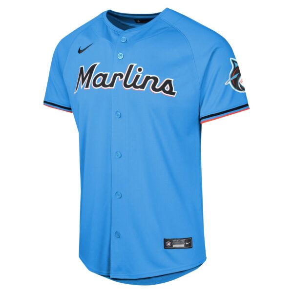 Miami Marlins  Youth Alternate Limited Jersey - Blue