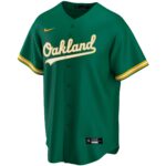 Oakland Athletics  Youth Alternate Replica Team Jersey - Kelly Green