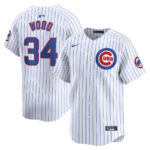 Kerry Wood 34 Chicago Cubs Home Limited Player Men Jersey - White