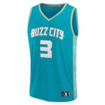 Terry Rozier Charlotte Hornets Fanatics Fast Break Jersey - Teal - City Edition