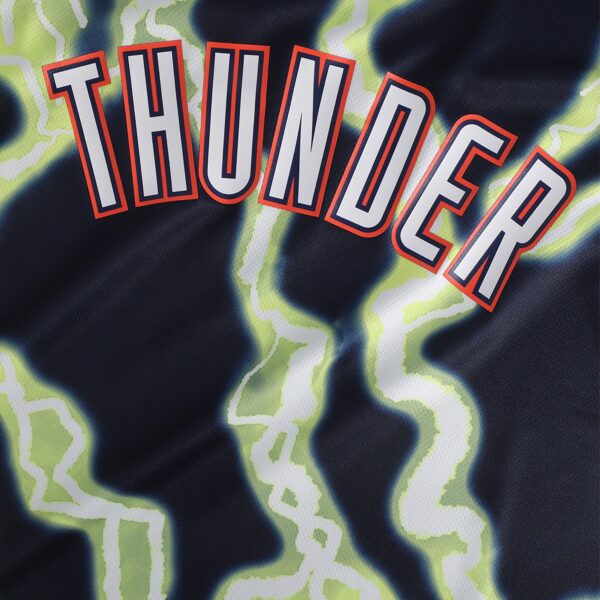 Oklahoma City Thunder NBA & KidSuper Studios by Fanatics Unisex Hometown Jersey - Black