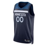 Minnesota Timberwolves  2021/22 Diamond Swingman Custom Jersey - Icon Edition - Navy