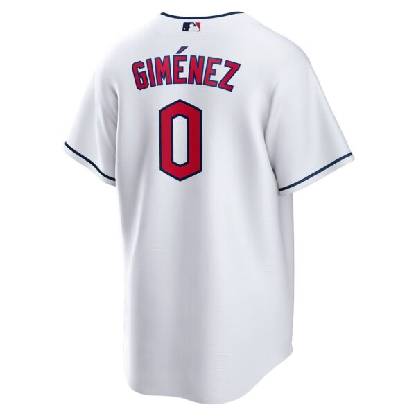 Andru00c3u00a9s Gimu00c3u00a9nez Cleveland Guardians  Home  Replica Player Jersey - White