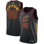 Cleveland Cavaliers  Swingman Custom Jersey Black - Statement Edition