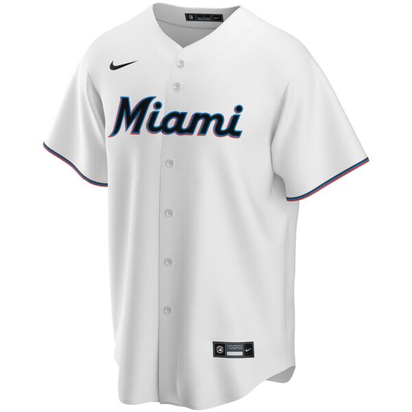 Miami Marlins  Home Pick-A-Player Retired Roster Replica Jersey - White