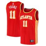 Trae Young Atlanta Hawks Fanatics Fast Break Player Jersey - Icon Edition - Red