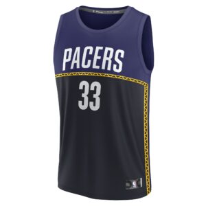 Myles Turner Indiana Pacers Fanatics Fastbreak Jersey - City Edition - Blue