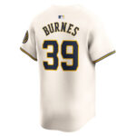 Corbin Burnes 39 Milwaukee Brewers Home Limited Player Men Jersey - Cream