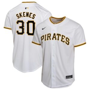 Paul Skenes Pittsburgh Pirates  Youth Home Player Game Jersey - White