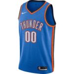 Oklahoma City Thunder  Custom Swingman Jersey - Icon Edition - Blue