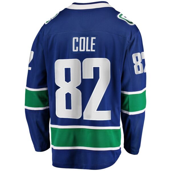 Ian Cole Vancouver Canucks Fanatics Home Breakaway Jersey - Blue