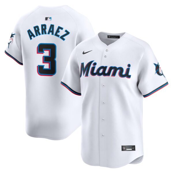 Luis Arraez Miami Marlins  Home Limited Player Jersey - White