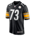 Isaac Seumalo 73 Pittsburgh Steelers Men Game Jersey - Black