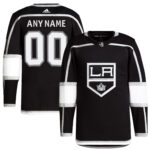 Los Angeles Kings adidas  Home  Primegreen Authentic Custom Jersey - Black
