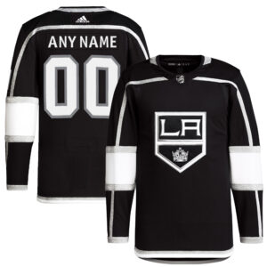 Los Angeles Kings adidas  Home  Primegreen Authentic Custom Jersey - Black